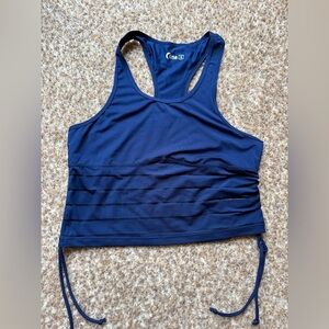 Zyia Active Women's Havana crop Active Tank, XS